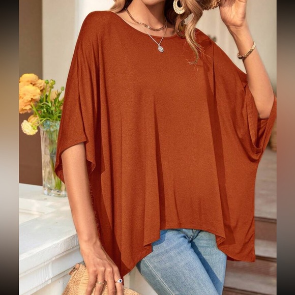 Boho batwing sleeve top - Picture 3 of 16